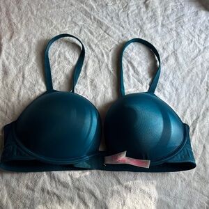 PINK Victoria's Secret Blue T-Shirt Bra Intimates